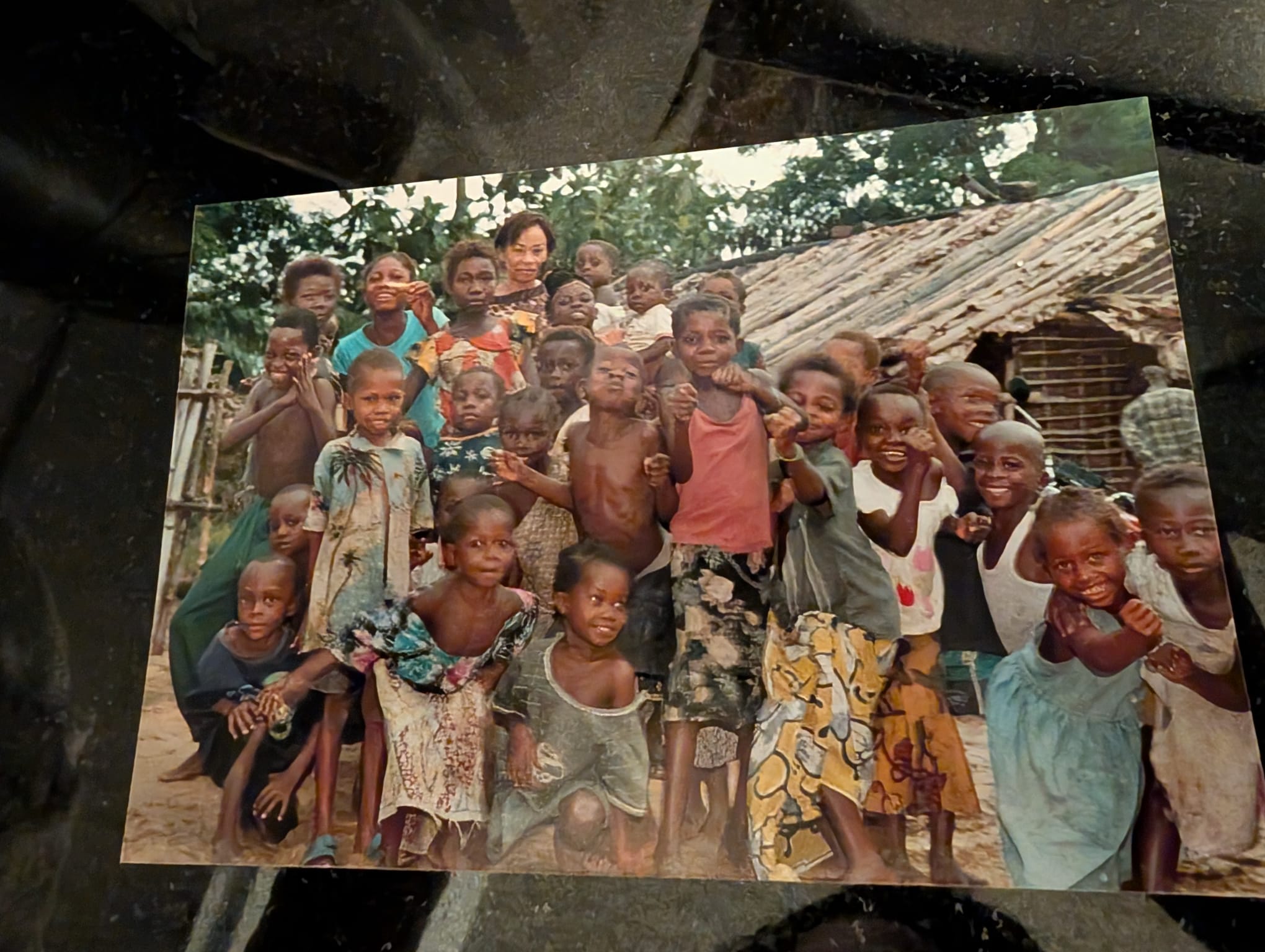 Les enfants accompagnés par notre ASBL à Kinshasa